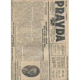Pravda, ročník X., číslo 131/1929. Obdeník KSČ pro jihozápadní Čechy (1. republika, noviny) - Plzeň