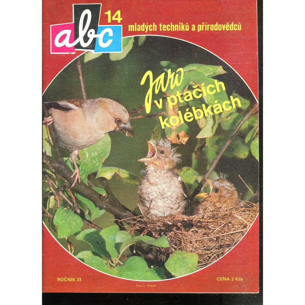 Časopis ABC, č. 14, roč. 31 (1987) - Obsahuje vystřihovací modely - déčka [Jedno číslo časopisu. Obsahuje všechny vystřihovací modely na polokartonu - déčka]