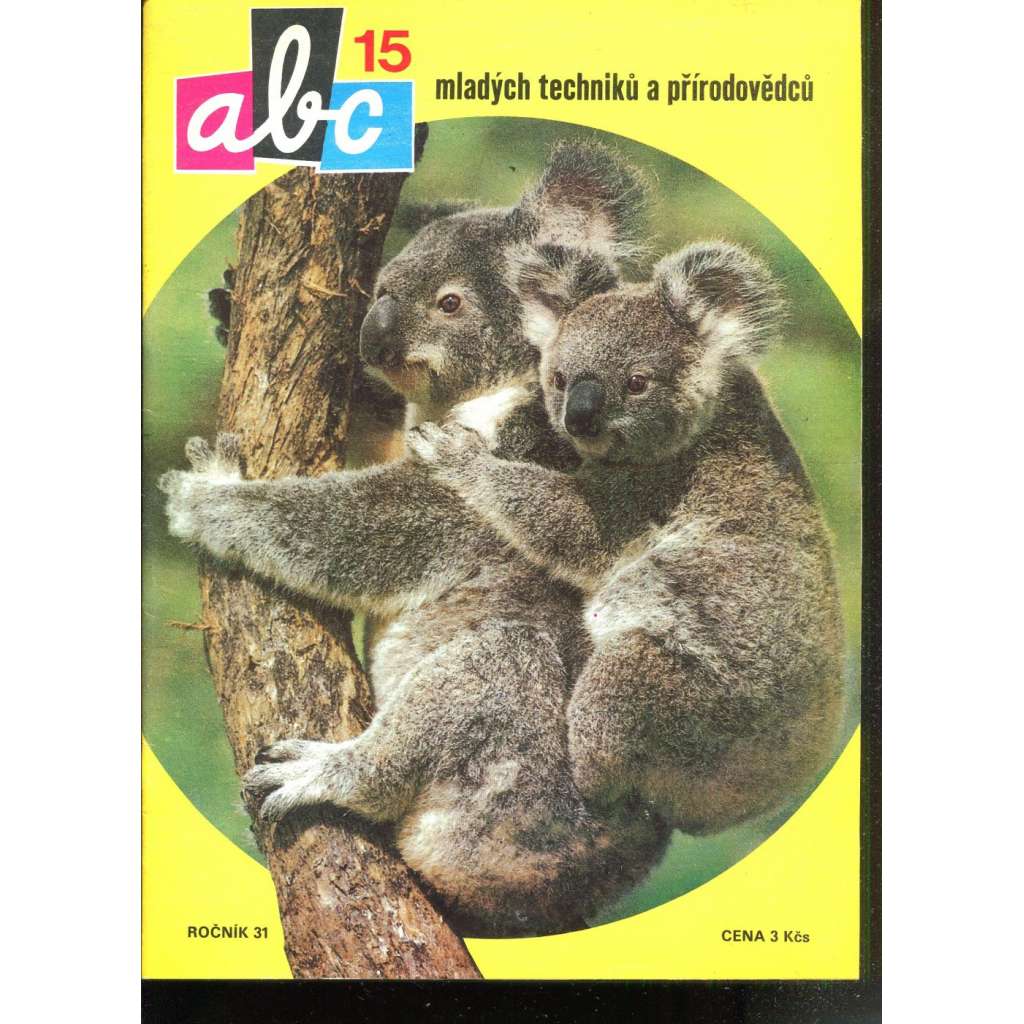Časopis ABC, č. 15, roč. 31 (1987) - Obsahuje vystřihovací modely - déčka [Jedno číslo časopisu. Obsahuje všechny vystřihovací modely na polokartonu - déčka]