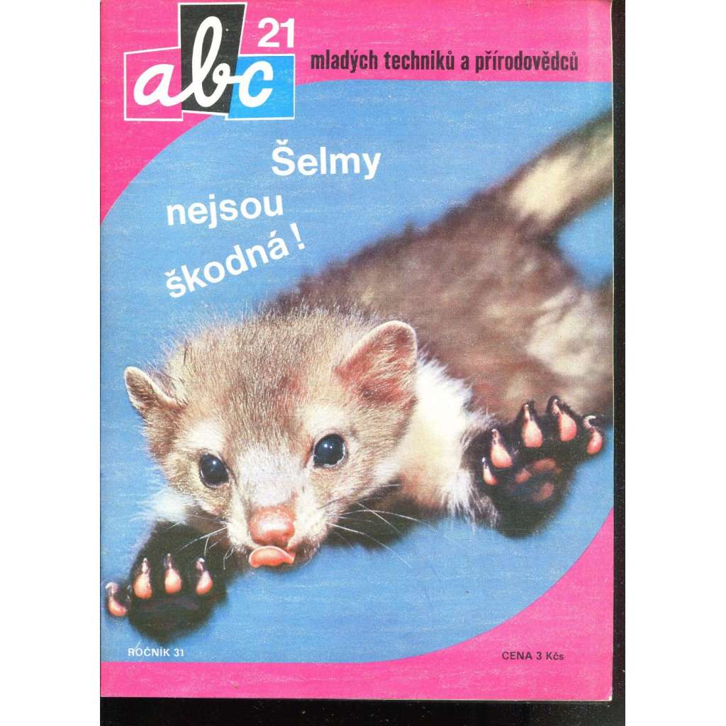 Časopis ABC, č. 21, roč. 31 (1987) - Obsahuje vystřihovací modely - déčka [Jedno číslo časopisu. Obsahuje všechny vystřihovací modely na polokartonu - déčka]