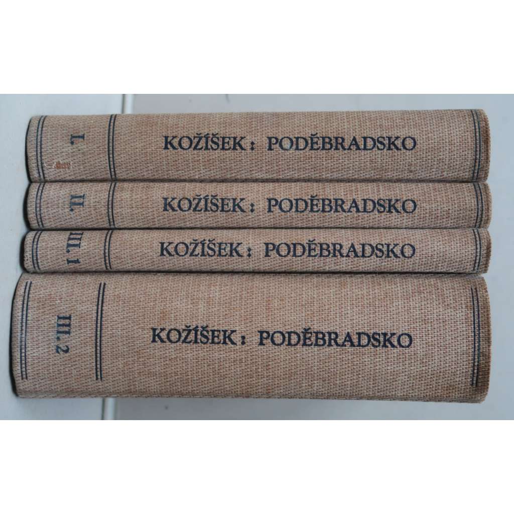 Poděbradsko, Nymbursko, Královéměstecko [okres Poděbrady, Nymburk, Městec Králové] Obraz minulosti i přítomnosti. Poměry přírodní, společenské, národohospodářské, obrazy z dějin soudních okresů Královéměsteckého, Nymburského, Poděbradského