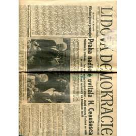 Lidová demokracie (16.8.1968) - staré noviny