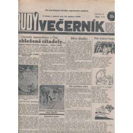 Rudý večerník (19.5.1928) - staré noviny, 1. republika