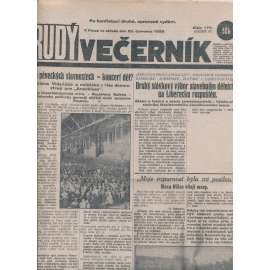 Rudý večerník (25.7.1928) - staré noviny, 1. republika