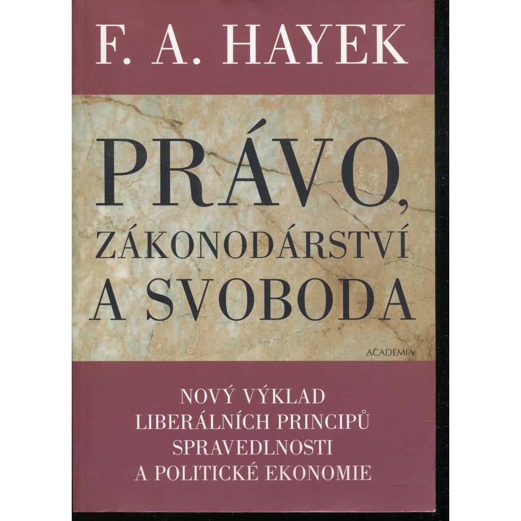Právo, zákonodárství a svoboda