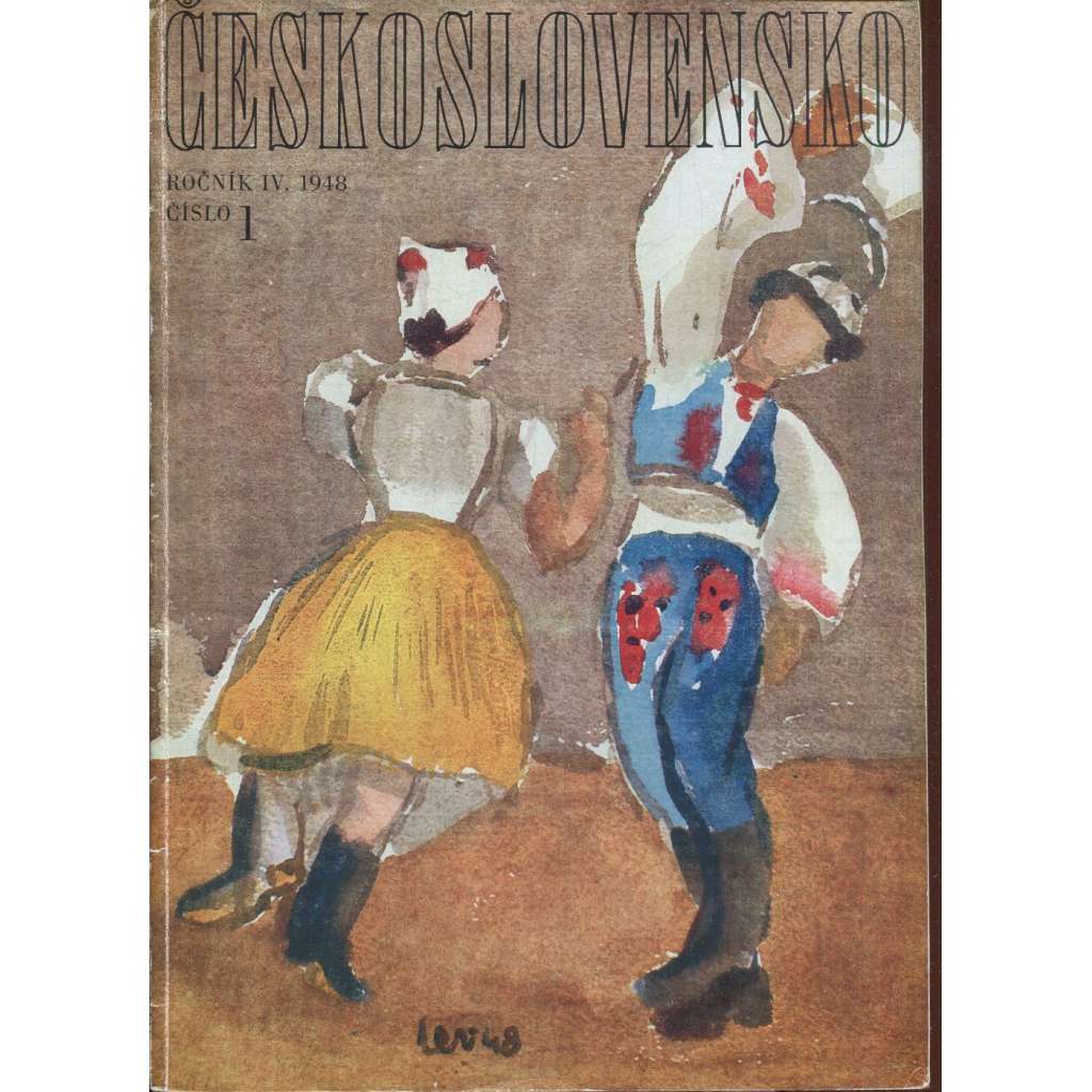 Časopis Československo, ročník IV., číslo 1/1948 (Armáda)