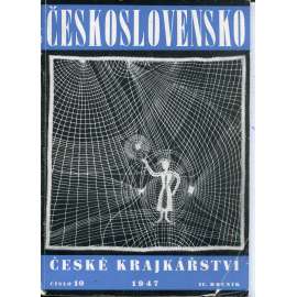 Časopis Československo, ročník II., číslo 10/1947 (krajky, krajkářství)