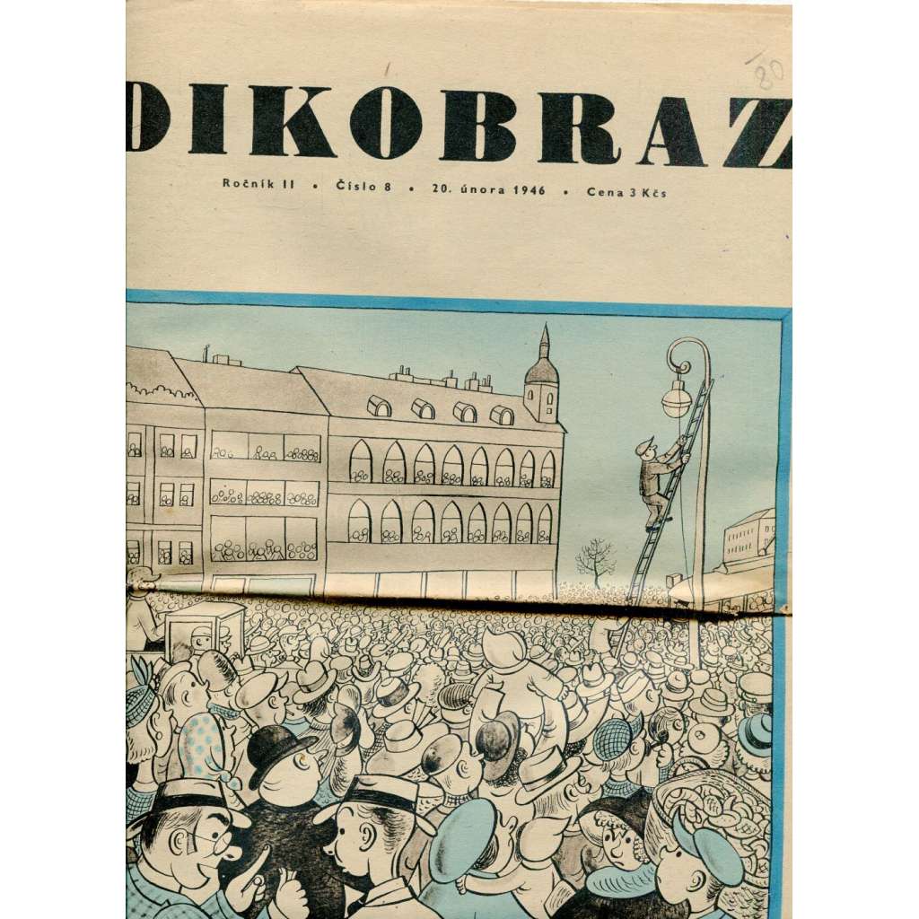 Dikobraz. Ročník II., číslo 8/1946