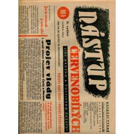 Nástup červenobílých - List hrdého češství, ročník II., č. 11/1940 [kolaborace, Protektorát]