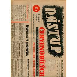 Nástup červenobílých - List hrdého češství, ročník I., č. 8/1939 [kolaborace, Protektorát]