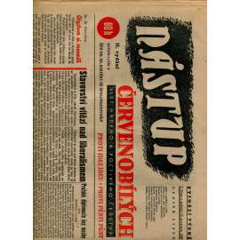 Nástup červenobílých - List hrdého češství, ročník I., č. 9/1939 [kolaborace, Protektorát]