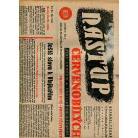 Nástup červenobílých - List hrdého češství, ročník II., č. 6/1940 [kolaborace, Protektorát] - noviny