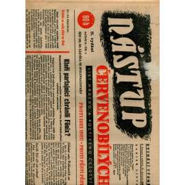 Nástup červenobílých - List hrdého češství, ročník II., č. 7/1940 [kolaborace, Protektorát] - noviny