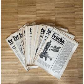 Tvorba, ročník VIII., čísla 1-45/1933 + zvláštní vydání. Týdeník pro literaturu, politiku a umění (1. republika, noviny, časopis)