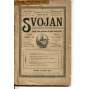 Svojan. Krajanský list, ročník VI., čísla 1-4/1899-1900 (USA, Chicago, exil, časopis, noviny)
