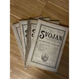 Svojan. Krajanský list, ročník III., čísla 1-4/1896-1897 (USA, Chicago, exil, časopis, noviny)