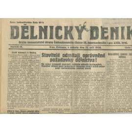 Dělnický deník, ročník IX., číslo 211/1926 (1. republika, staré noviny) - Ostrava
