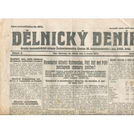 Dělnický deník, ročník X., číslo 175/1927 (1. republika, staré noviny) - Ostrava