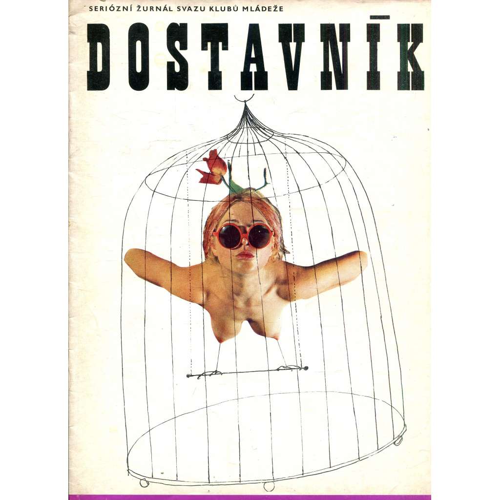 Dostavník číslo, ročník I., číslo 3./1969. Zábavný časopis