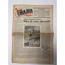 Vlajka, ročník IX., číslo 12/1939. Deník nového národovectví (noviny, kolaborace, Protektorát)