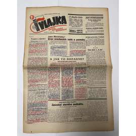 Vlajka, ročník IX., číslo 133/1939. Deník nového národovectví (noviny, kolaborace, Protektorát)