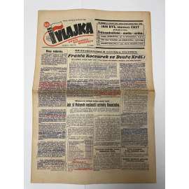 Vlajka, ročník IX., číslo 126/1939. Deník nového národovectví (noviny, kolaborace, Protektorát)