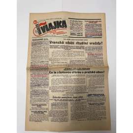 Vlajka, ročník IX., číslo 120/1939. Deník nového národovectví (noviny, kolaborace, Protektorát)