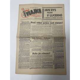 Vlajka, ročník XI., číslo 10/1941. Deník nového národovectví (noviny, kolaborace, Protektorát)