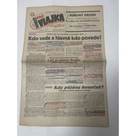 Vlajka, ročník XI., číslo 6/1941. Deník nového národovectví (noviny, kolaborace, Protektorát)