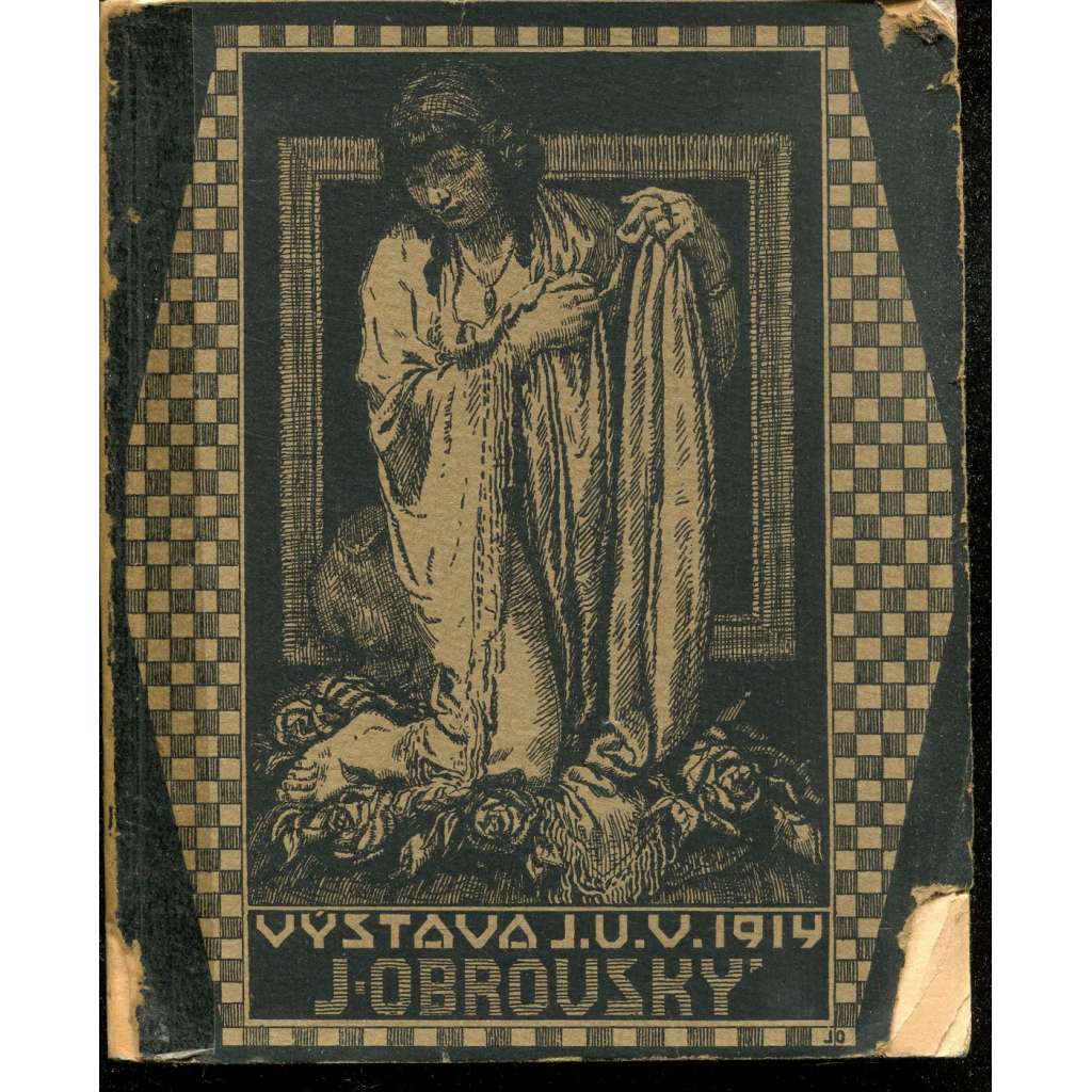 Jakub Obrovský - výstava 1914 [český malíř - obrazy, malba] - pošk.