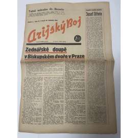 Arijský boj, ročník II., číslo 47/1941 - Ústřední list protižidovské ligy [časopis kolaborantů, nacismus, antisemitismus, protižidovské, Židé]
