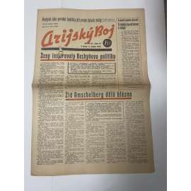 Arijský boj, ročník III., číslo 14/1942 - Ústřední list protižidovské ligy [časopis kolaborantů, nacismus, antisemitismus, protižidovské, Židé]