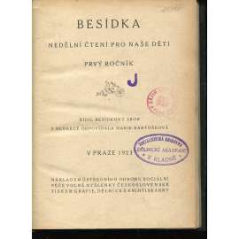 Besídka. Nedělní čtení pro naše děti, ročník I.