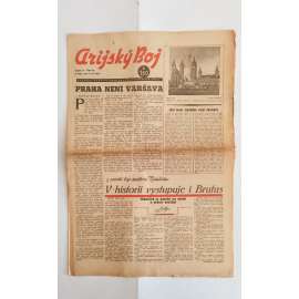 Arijský boj, ročník V., číslo 36/1944 - Ústřední list protižidovské ligy [časopis kolaborantů, nacismus, antisemitismus, protižidovské, Židé]