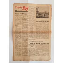 Arijský boj, ročník V., číslo 42/1944 - Ústřední list protižidovské ligy [časopis kolaborantů, nacismus, antisemitismus, protižidovské, Židé]