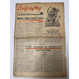Arijský boj, ročník V., číslo 4/1944 - Ústřední list protižidovské ligy [časopis kolaborantů, nacismus, antisemitismus, protižidovské, Židé]