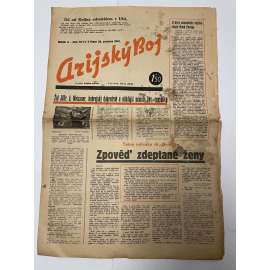 Arijský boj, ročník II., číslo 50-51/1941 - Ústřední list protižidovské ligy [časopis kolaborantů, nacismus, antisemitismus, protižidovské, Židé]