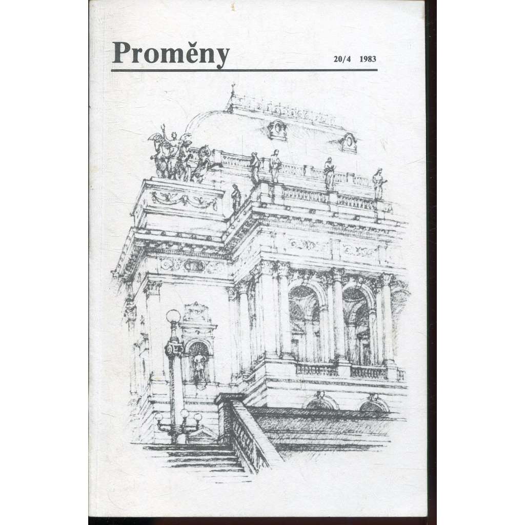 Proměny 20/4/1983 - exilový časopis (exilové vydání)