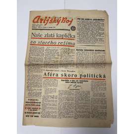 Arijský boj, ročník IV., číslo 48/1943 - Ústřední list protižidovské ligy [časopis kolaborantů, nacismus, antisemitismus, protižidovské, Židé]