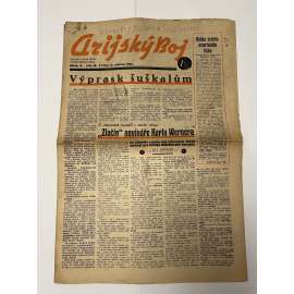 Arijský boj, ročník III., číslo 49/1942 - Ústřední list protižidovské ligy [časopis kolaborantů, nacismus, antisemitismus, protižidovské, Židé]