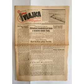 Vlajka, ročník XII., číslo 41/1942. Deník nového národovectví (noviny, kolaborace, Protektorát)