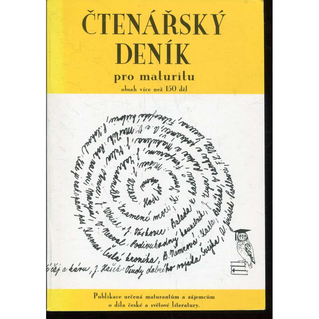 Čtenářský deník pro maturitu