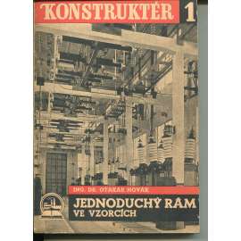Jednoduchý rám ve vzorcích (železobeton) - Konstruktér, č. 1