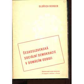 Československá sociální demokracie v domácím odboji
