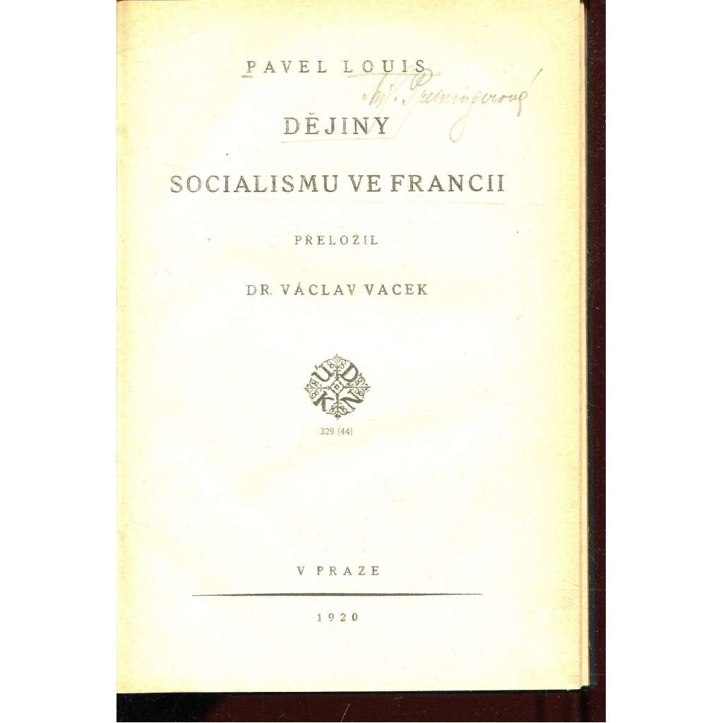 Dějiny socialismu ve Francii