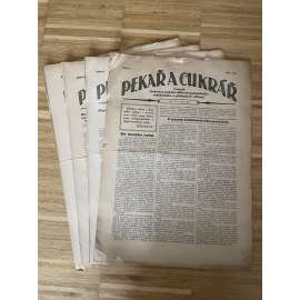 Pekař a cukrář, ročník XLI., číslo 1-26/1930. Časopis československého dělnictva pekařského, cukrářského a příbuzných odborů (noviny) - kompletní ročník