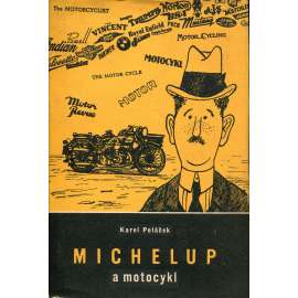 Michelup a motocykl (obálka Kamil Lhoták)