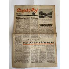 Arijský boj, ročník V., číslo 37/1944 - Ústřední list protižidovské ligy [časopis kolaborantů, nacismus, antisemitismus, protižidovské, Židé]