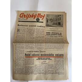 Arijský boj, ročník V., číslo 30/1944 - Ústřední list protižidovské ligy [časopis kolaborantů, nacismus, antisemitismus, protižidovské, Židé]