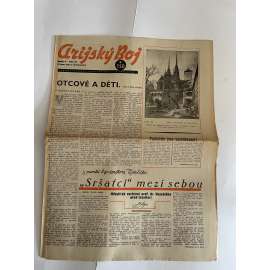 Arijský boj, ročník V., číslo 28/1944 - Ústřední list protižidovské ligy [časopis kolaborantů, nacismus, antisemitismus, protižidovské, Židé]